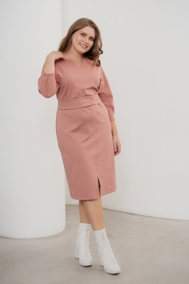 Платье Незнакомка 00.5021.2047 вискоза ((54) 164-108-116, пыльная роза)