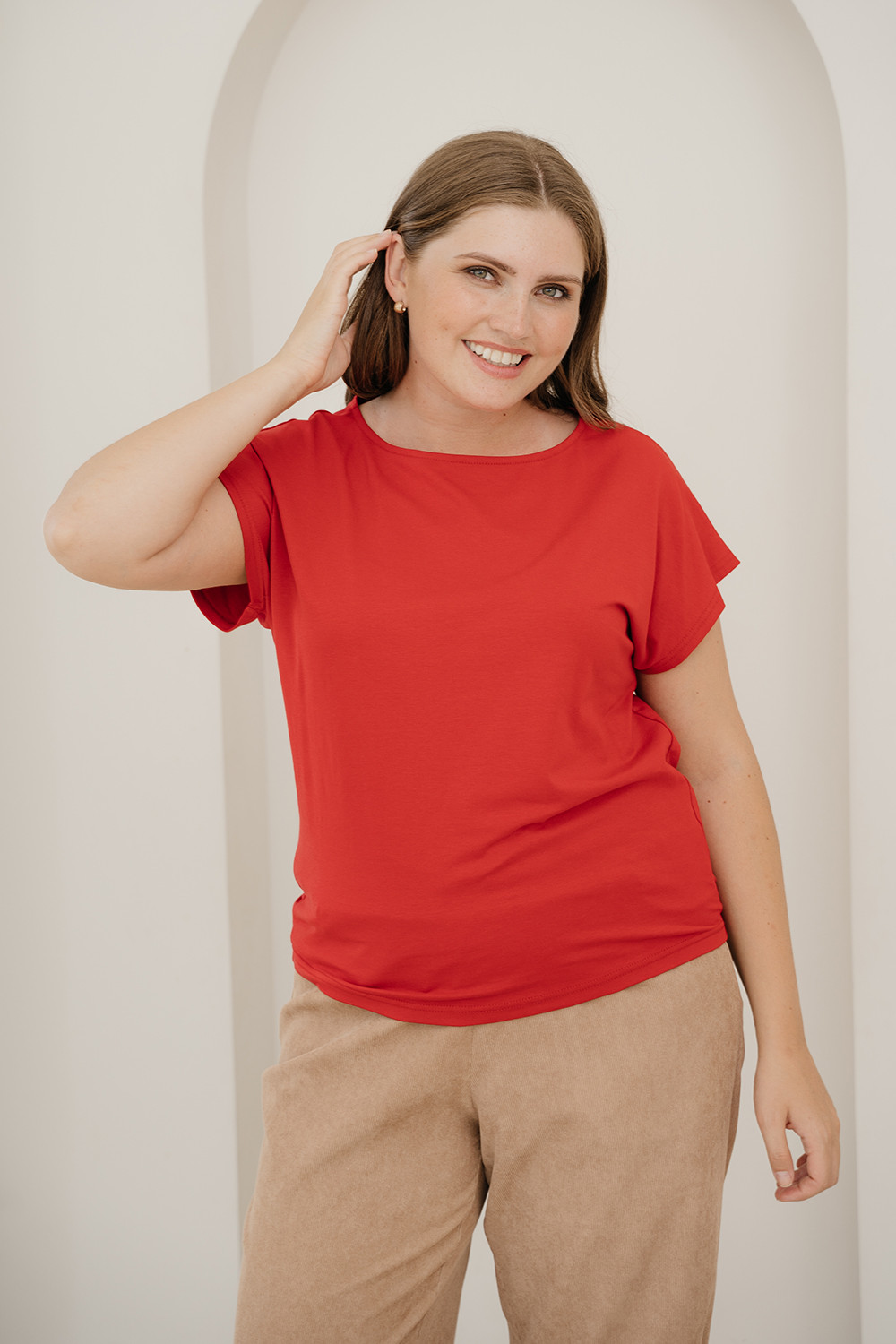 Блузка Незнакомка 03.3005.2154 хлопок"кулирка"