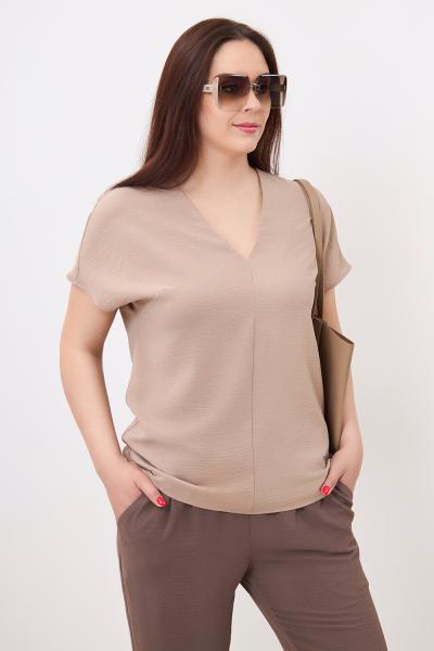 Блузка Незнакомка 01.9497.2893 ткань жатка