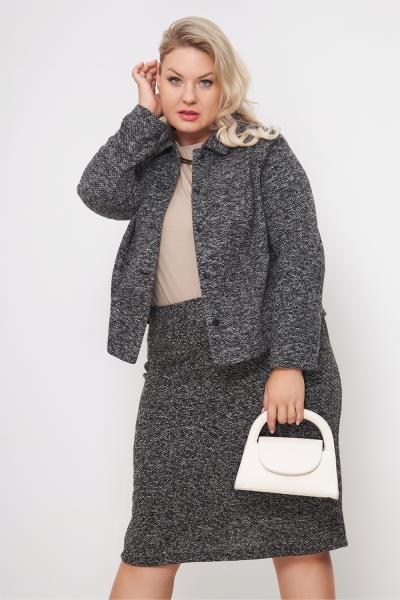 Жакет Незнакомка 10.8431.2841 трикотаж меланж