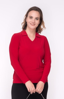 Блузка Незнакомка 03.1007.2284.2 масло ((48) 164-96-104, красный)