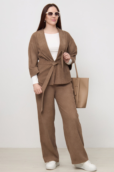 Брюки женские Незнакомка 05.9506.2720 вельвет ((44) 164-88-96, светло-коричн.)