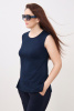 Блузка-топ Незнакомка 08.3012.1791 вискоза ((58) 164-116-124, темно-синий)