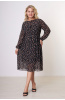 Платье Незнакомка 00.7510.2812 шифон ((52) 164-104-112, черный)