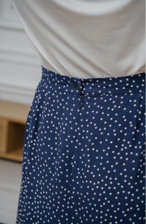 Юбка Незнакомка 04.9388.2700 штапель"горох"