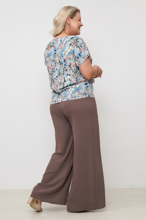 Блузка Незнакомка 03.9479.2154 слаб ((54) 164-108-116, серо-зеленый)