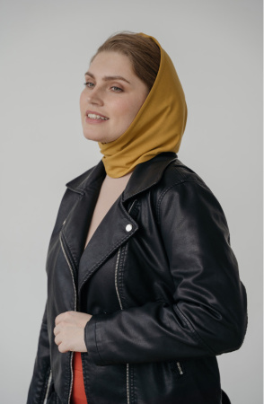 17.3021.2691 капор вискоза ((50) 164-100-108, горчичный)