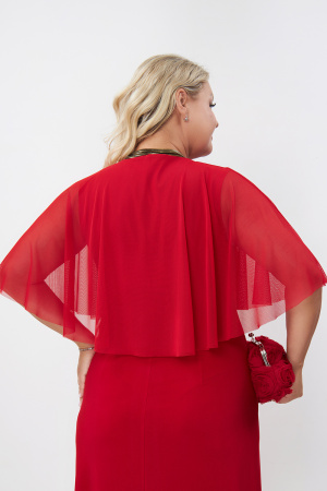 Платье Незнакомка 00.1007.2109 масло ((58) 164-116-124, красный)