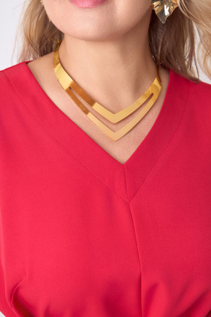 Платье Незнакомка 00.9280.2848 ткань костюмная ((46) 164-92-100, красный)