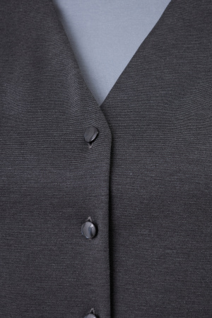 Жилет Незнакомка 14.5023.2889 вискоза меланж ((44) 164-88-96, темно-серый)