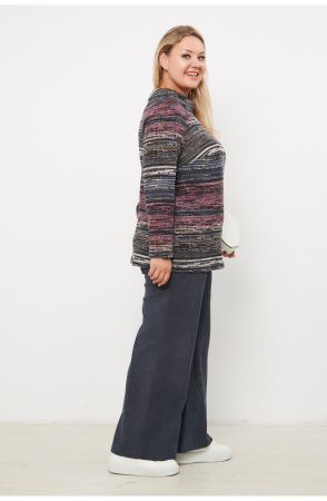 Брюки женские Незнакомка 05.9506.2720 вельвет ((62) 164-124-132, серый)