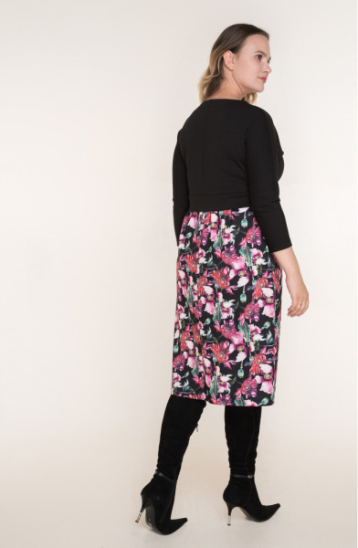 Платье Незнакомка 00.6065.2484 вискоза "маки"