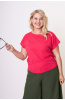 Блузка Незнакомка 03.3029.2154 хлопок "кулирка" ((44) 164-88-96, малиновый)