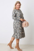 Платье Незнакомка 00.4133.2336.96 вискоза ((44) 164-88-96, серо-бежевый)