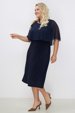 Платье Незнакомка 00.1007.2109 масло ((46) 164-92-100, темно-синий)