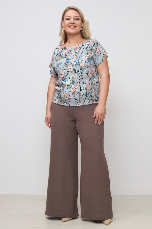 Блузка Незнакомка 03.9479.2154 слаб ((54) 164-108-116, серо-зеленый)