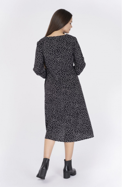 Платье Незнакомка 00.9388.2615 штапель "горох"