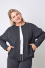 Жакет Незнакомка 10.5023.2913 вискоза меланж ((44) 164-88-96, темно-серый)