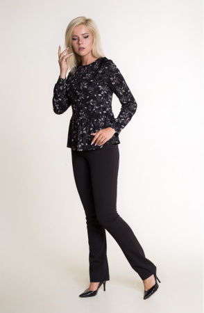 Брюки Незнакомка 05.8345.1944 трикотаж "рубчик"