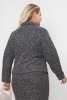 Жакет Незнакомка 10.8431.2841 трикотаж меланж ((44) 164-88-96, темно-серый)