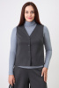 Жилет Незнакомка 14.5023.2889 вискоза меланж ((44) 164-88-96, темно-серый)