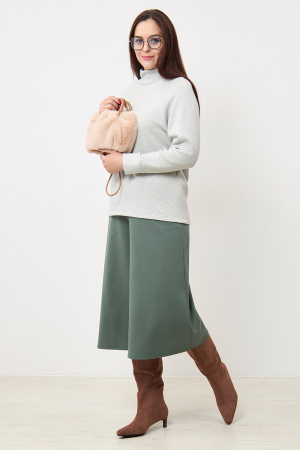 Юбка-брюки Незнакомка 05.5021.2630 вискоза ((52) 164-104-112, серо-зеленый)