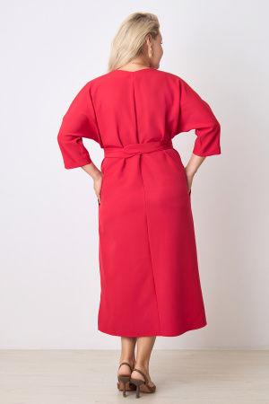 Платье Незнакомка 00.9280.2848 ткань костюмная ((46) 164-92-100, красный)