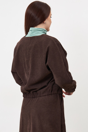 Жакет Незнакомка 10.9506.2914 вельвет ((44) 164-88-96, темно-коричн.)