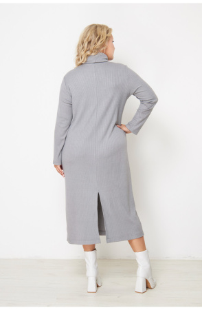 Платье Незнакомка 00.8656.2619 вязанка лапша ((56) 164-112-120, серый)