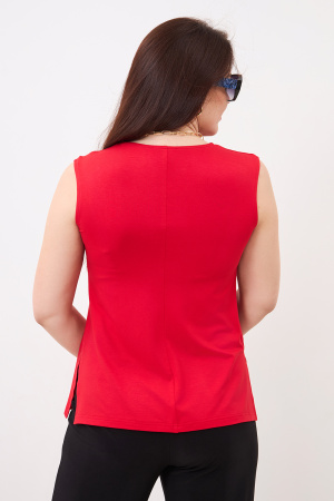 Блузка-топ Незнакомка 08.3012.1791 вискоза ((44) 164-88-96, красный)