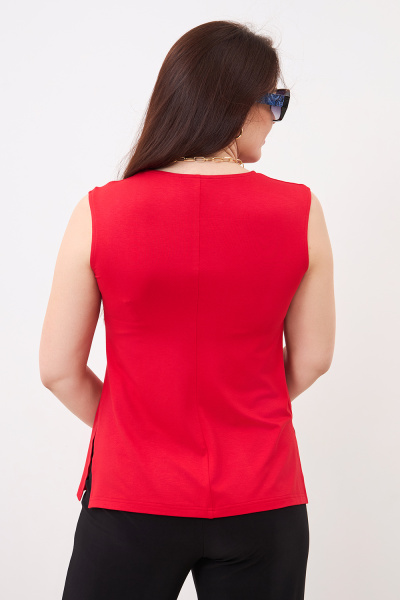 Блузка-топ Незнакомка 08.3012.1791 вискоза ((44) 164-88-96, красный)