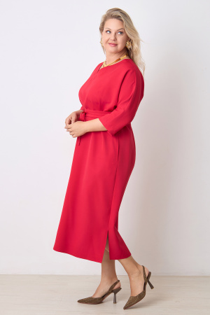 Платье Незнакомка 00.9280.2848 ткань костюмная ((46) 164-92-100, красный)