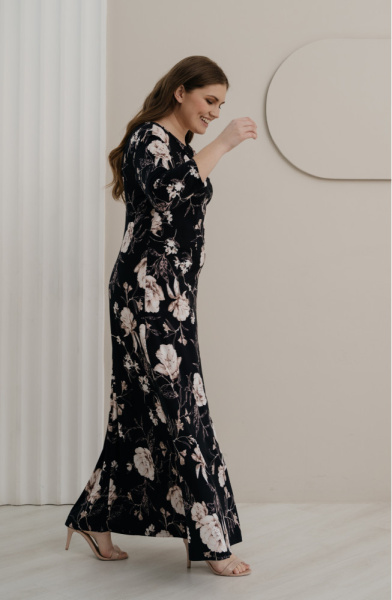 Платье Незнакомка 00.2163.1744.79 масло "цветы"