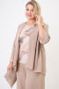Кардиган Незнакомка 09.9497.2896 ткань жатка ((44) 164-88-96, песочный)
