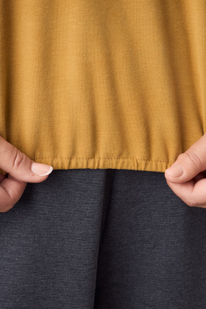 Блузка Незнакомка 03.4142.2032 вискоза фырча ((44) 164-88-96, горчичный)