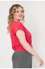 Блузка Незнакомка 03.3029.2154 хлопок "кулирка" ((44) 164-88-96, малиновый)