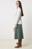 Юбка-брюки Незнакомка 05.5021.2630 вискоза ((52) 164-104-112, серо-зеленый)