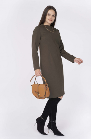 Платье Незнакомка 00.5021.2507 вискоза ((48) 164-96-104, хаки)