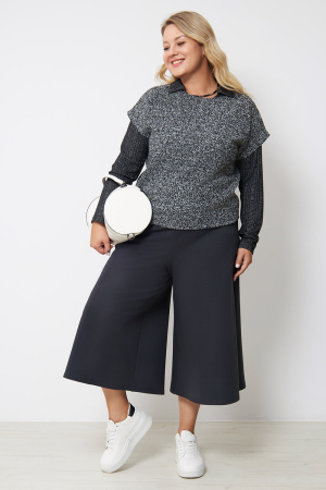 Юбка-брюки Незнакомка 05.5021.2630 вискоза ((56) 164-112-120, серый)