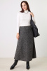 Юбка Незнакомка 04.8431.556.09 трикотаж меланж ((44) 164-88-96, темно-серый)