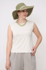 Блузка Незнакомка 08.3012.800 топ вискоза ((50) 164-100-112, бело-беж)