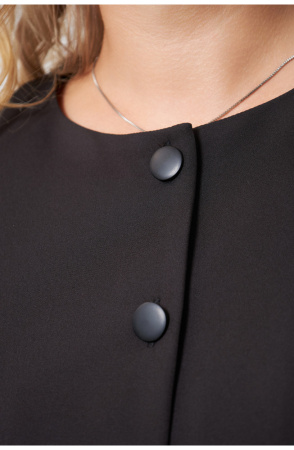 Жакет Незнакомка 10.9280.2862 ткань костюмная ((48) 164-96-104, черный)