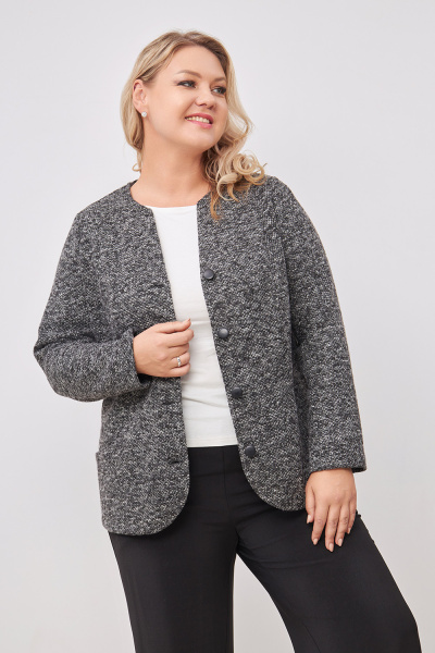 Жакет Незнакомка 10.8431.2852 трикотаж меланж