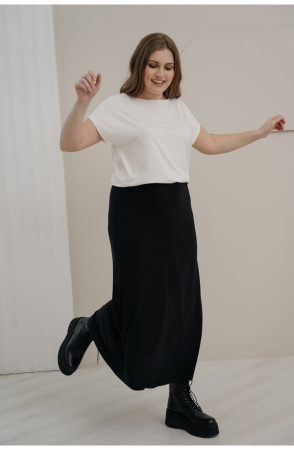 Юбка Незнакомка 04.1007.556.09 масло ((46) 164-92-100, черный)