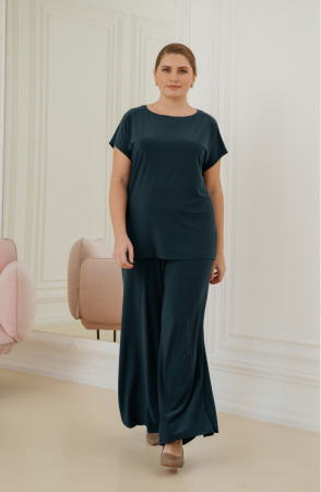 Брюки женские Незнакомка 05.1007.149 масло ((54) 170-108-116, темно-зеленый)