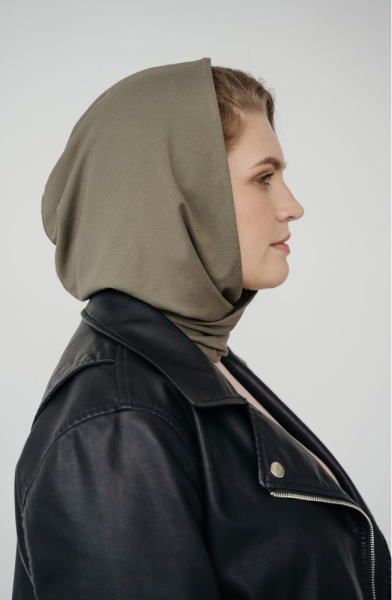 17.3021.2691 капор вискоза ((50) 164-100-108, хаки)