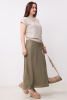 Юбка Незнакомка 04.9497.556.09 ткань ((52) 164-104-112, хаки)