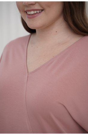 Блузка Незнакомка 03.3012.2344 вискоза ((48) 164-96-104, пыльная роза)