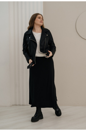 Юбка Незнакомка 04.1007.556.09 масло ((46) 164-92-100, черный)