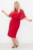 Платье Незнакомка 00.1007.2109 масло ((58) 164-116-124, красный)